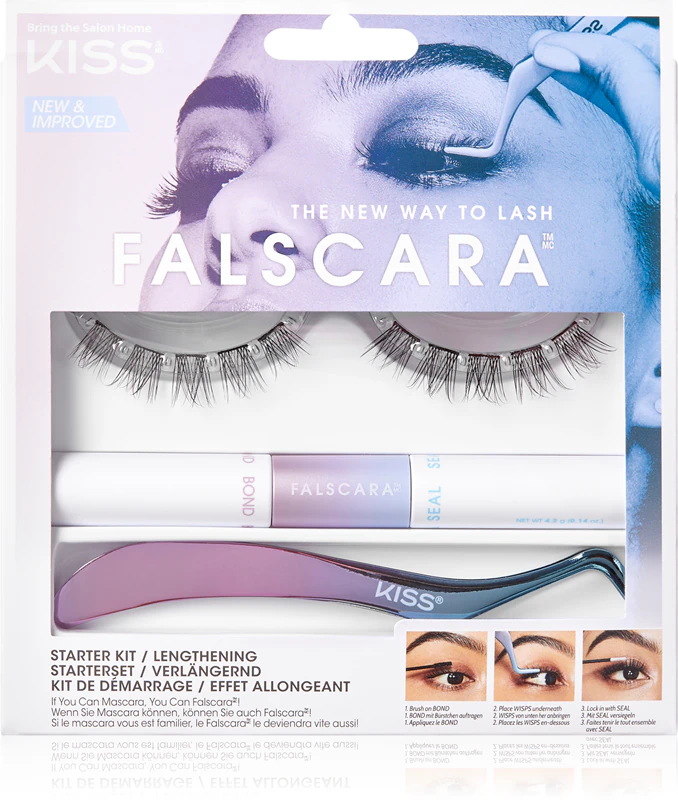 KISS Falscara Starter Kit wimperset