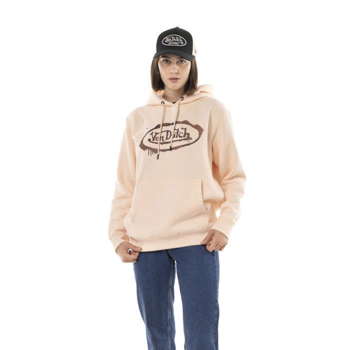 Sudadera con capucha y logo de Vondutch para mujer