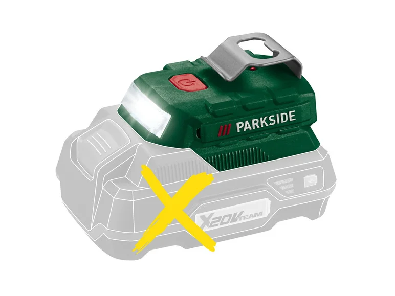 Fonte de alimentação PARKSIDE® PAA 20-Li B2, 20V