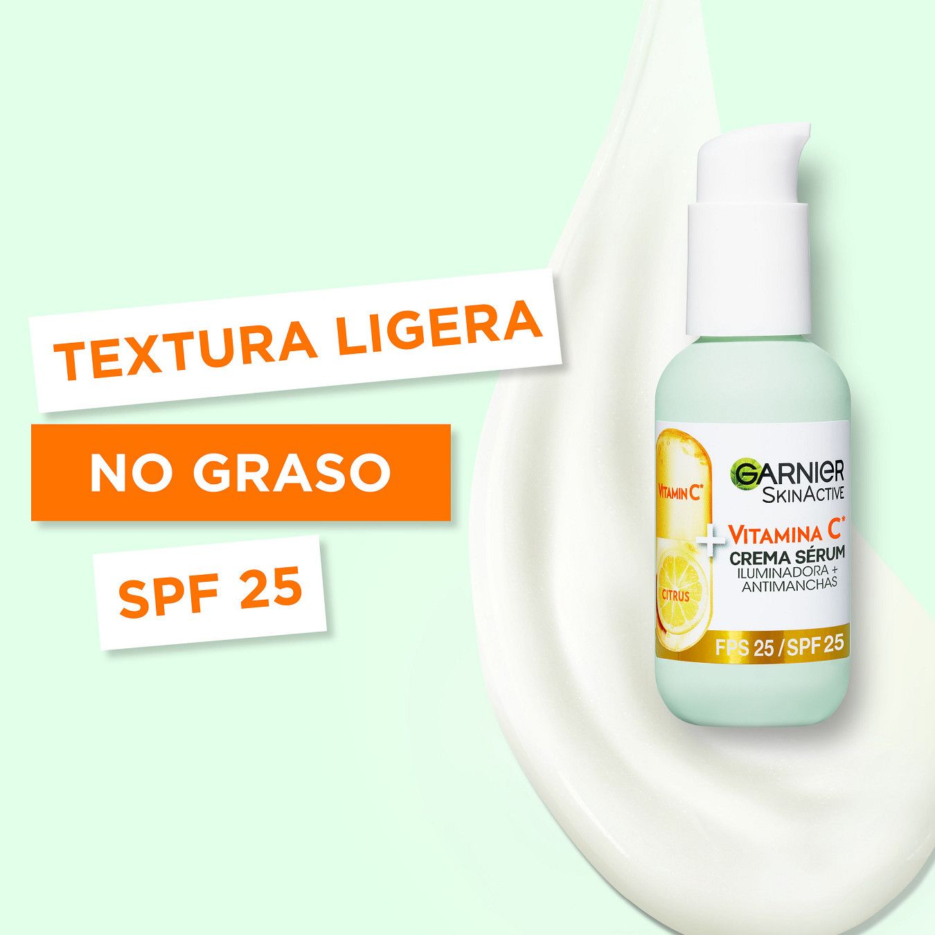 Skin Active vitamin C kremasti serum za posvjetljivanje kože protiv tamnih mrlja