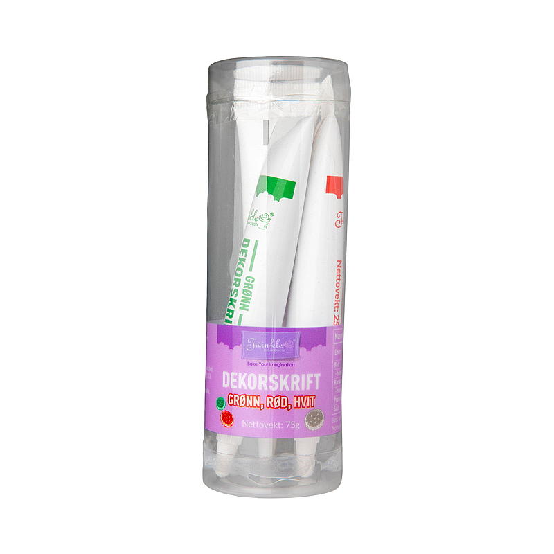 Dekoratives Gelee-Set, 3 Farben, 80 g