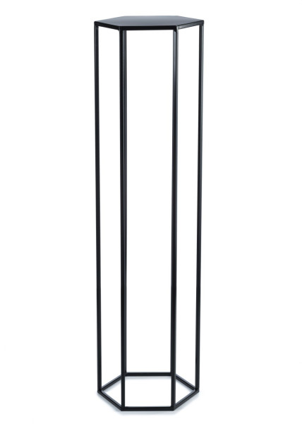 Kwietnik stojak na kwiaty czarny 100 cm LOFT