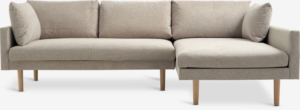 HVIDBJERG Sofa s ležaljkom HVIDBJERG boje pijeska