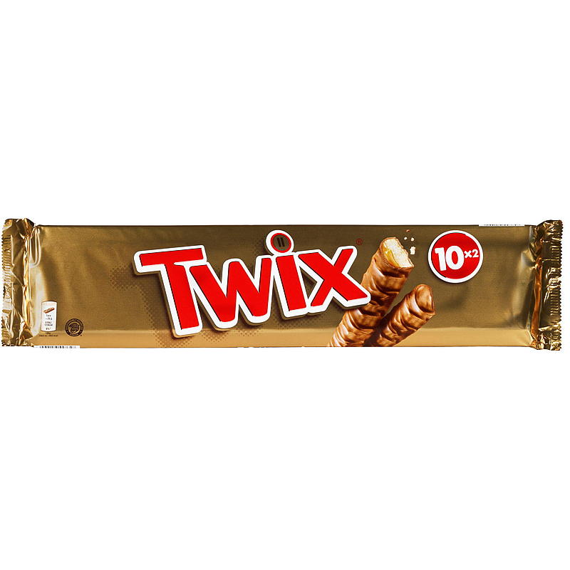 Mars Twix, confezione da 10 pezzi da 500 g