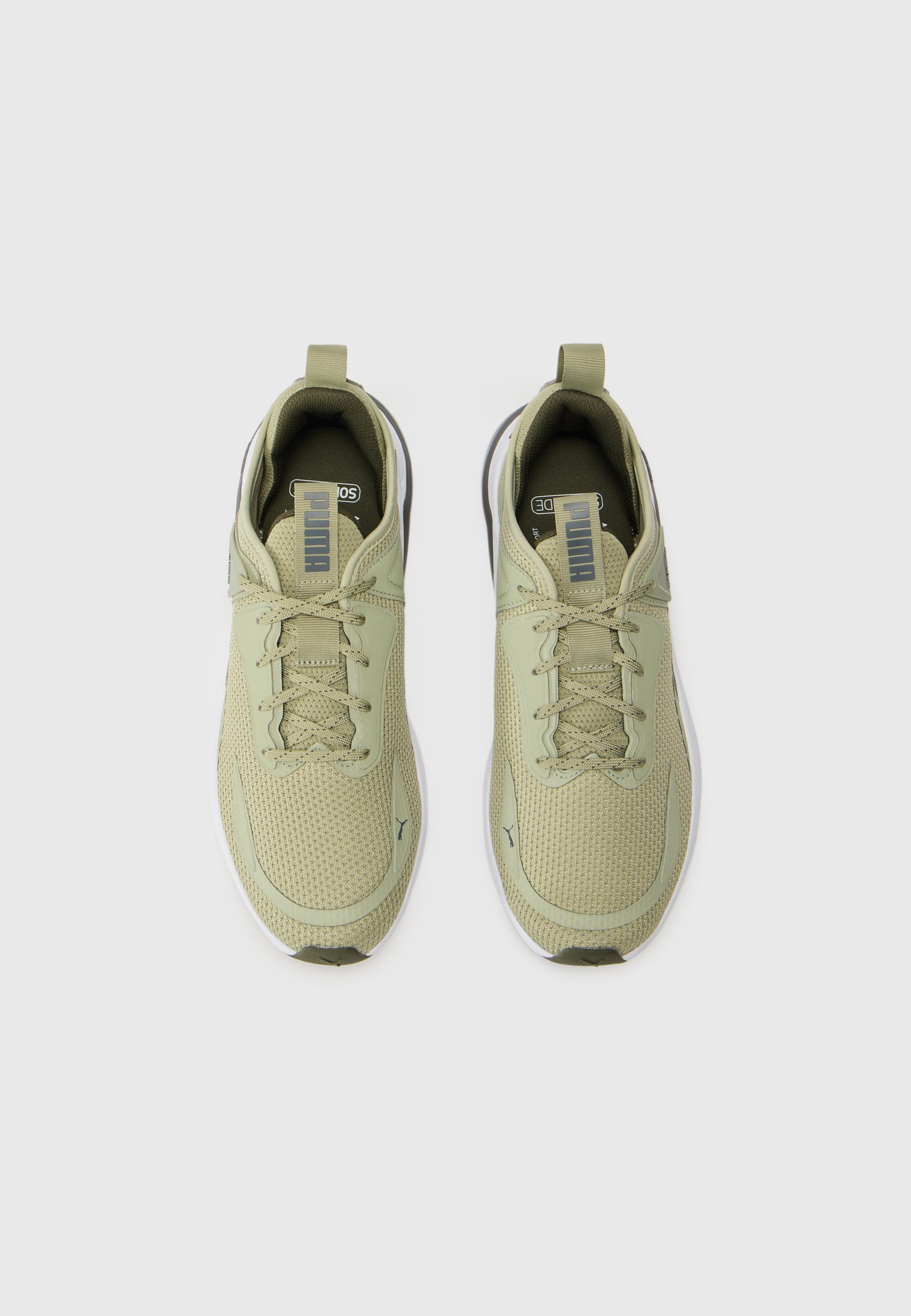 Puma CELL THRILL UNISEX - Hardloopschoenen voor op de weg - luxe legergroen/donker olijfgroen