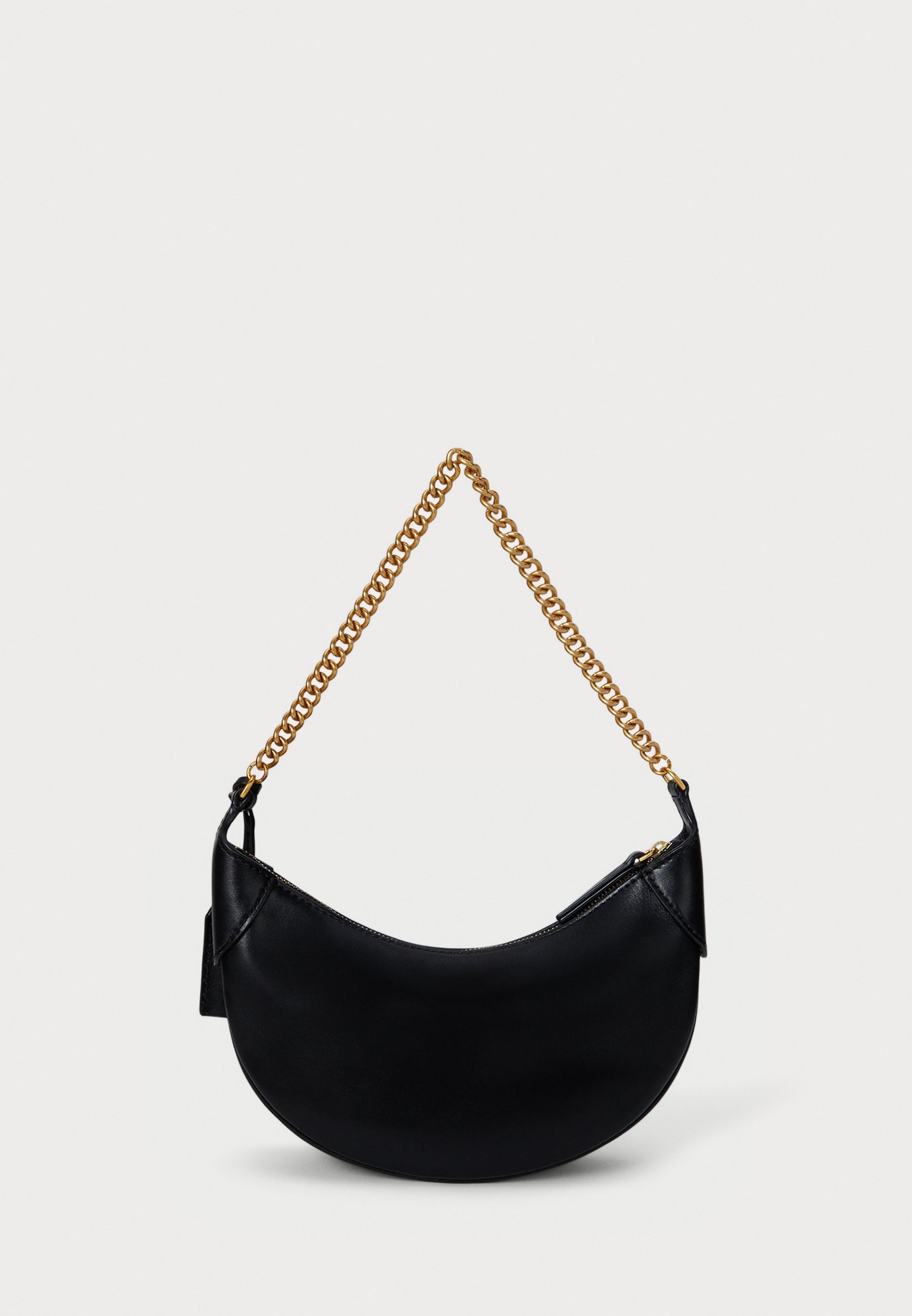 Polo Ralph Lauren POLO ID LEREN MINI TAS MET KETTING - Handtas - zwart
