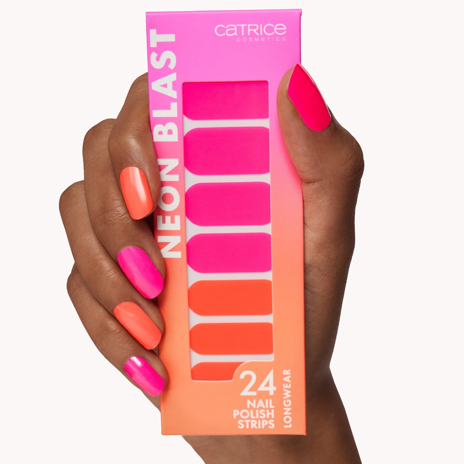 Catrice Neon Blast Nail Polish Strips bandes destickers vernis