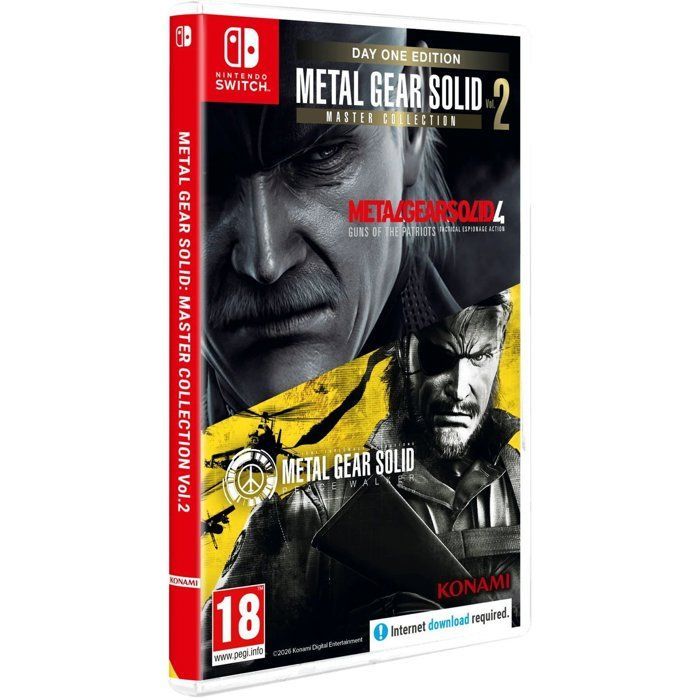 Metal Gear Solid Master Collection Vol. 2 - Day One Edition - Gioco per Nintendo Switch