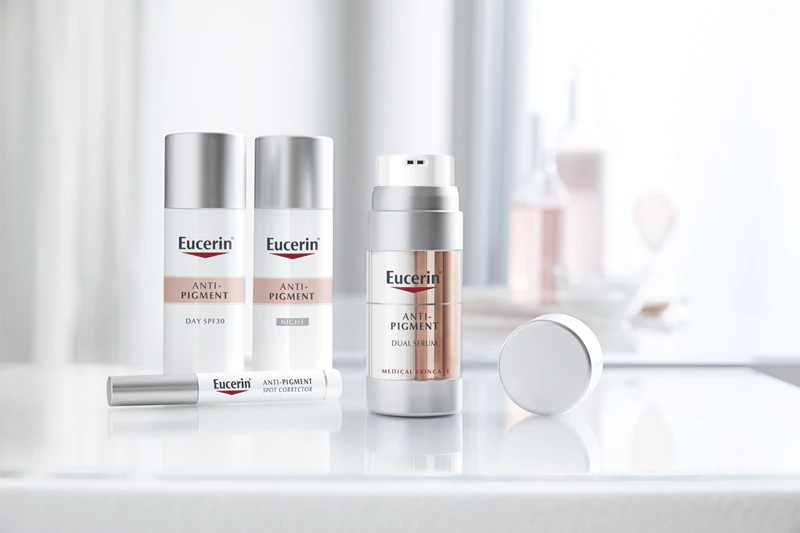 Eucerin Anti-Pigment rozjasňujúce sérum na tvár proti zafarbeniu pleti