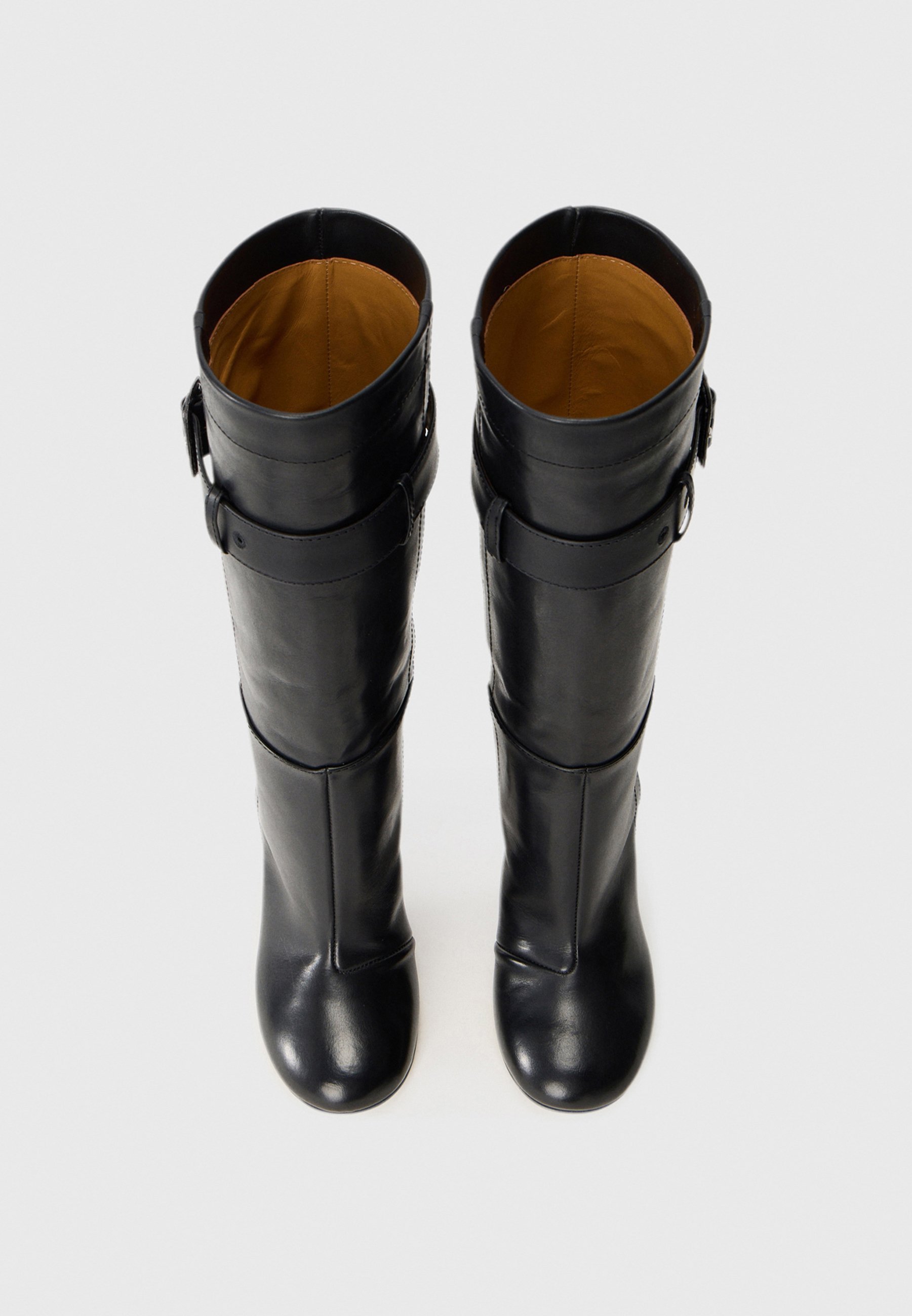 MOSCHINO laarzen met hoge hakken - nero