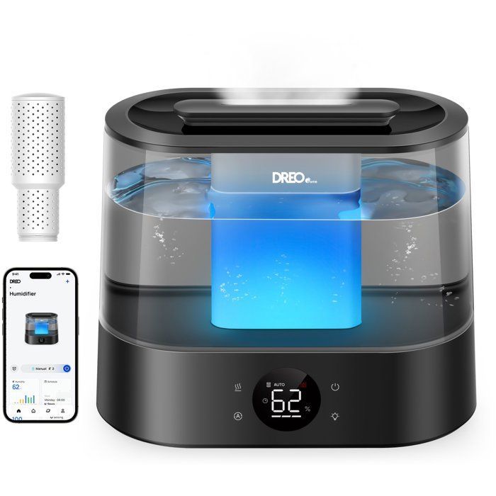 Humidificateur - DREO - 420S - Réservoir 4 L - Autonomie 30h - Brume de 10 cm - Silencieux 28dB