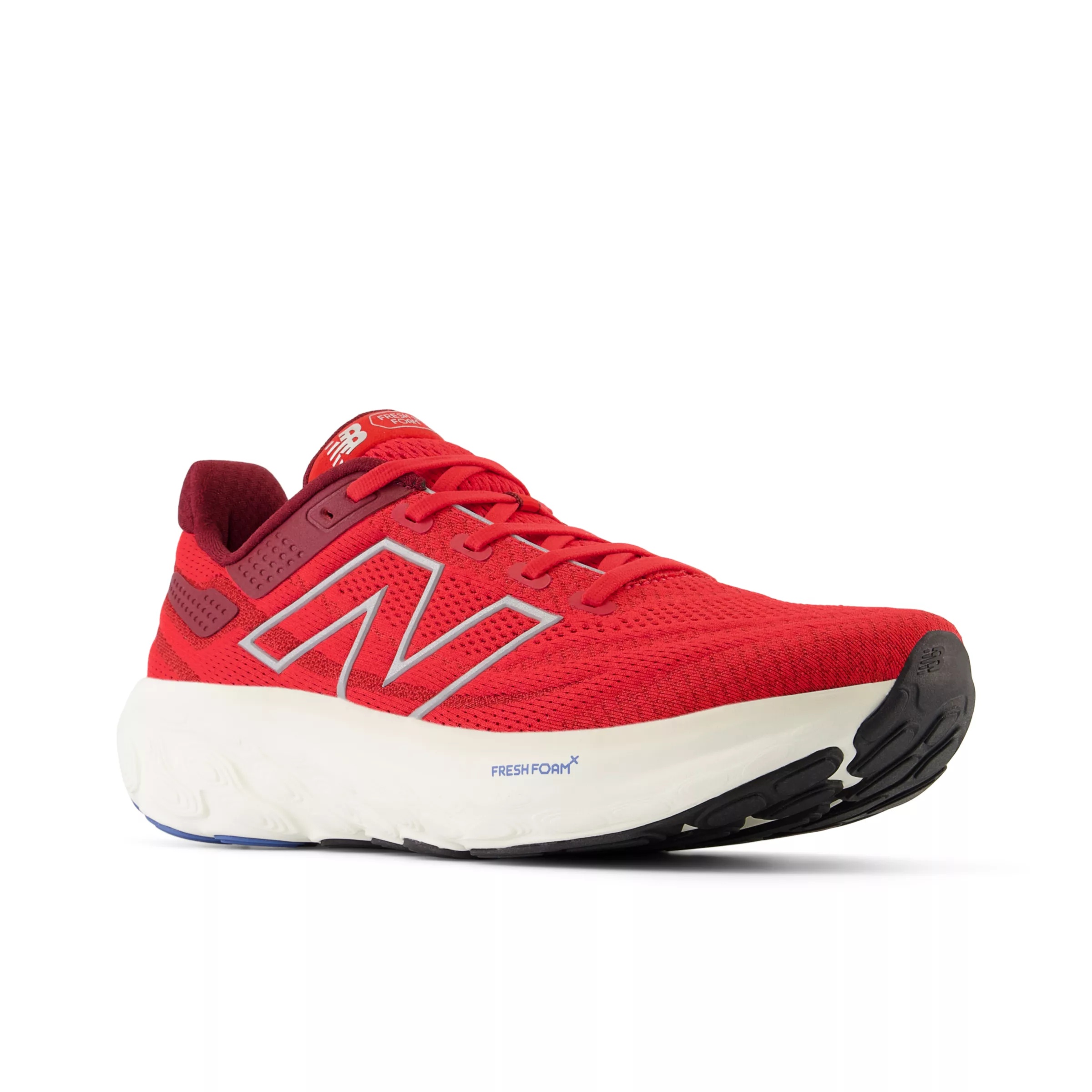 Fresh Foam X 1080 v13 True red con mercury red e silver metallic