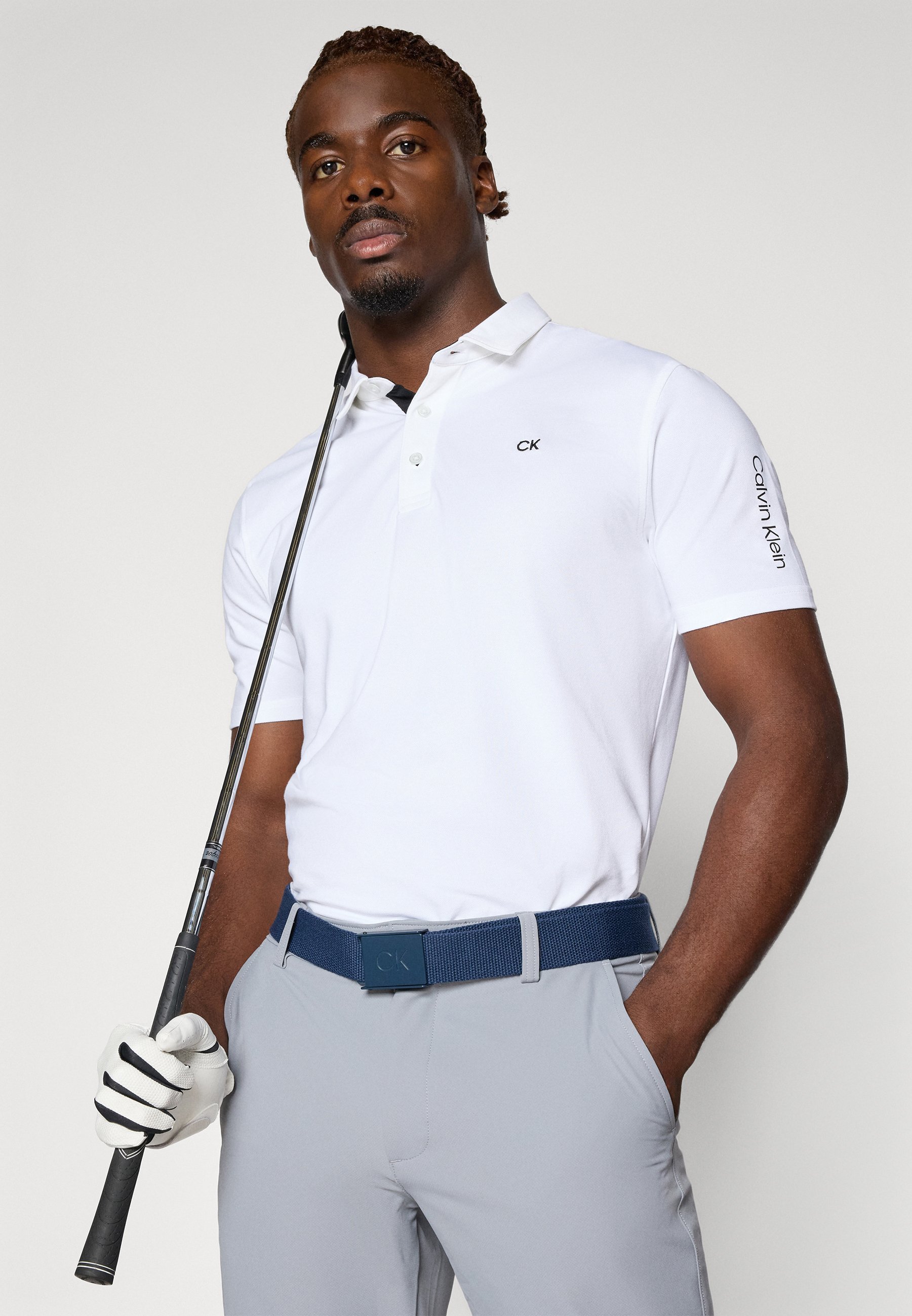 Polo de golf Calvin Klein - blanc