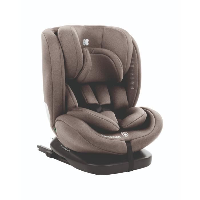 Kikkaboo siège enfant i-Comfort, i-Size (40-150 cm) Isofix, pivotant à 360 [Marron]