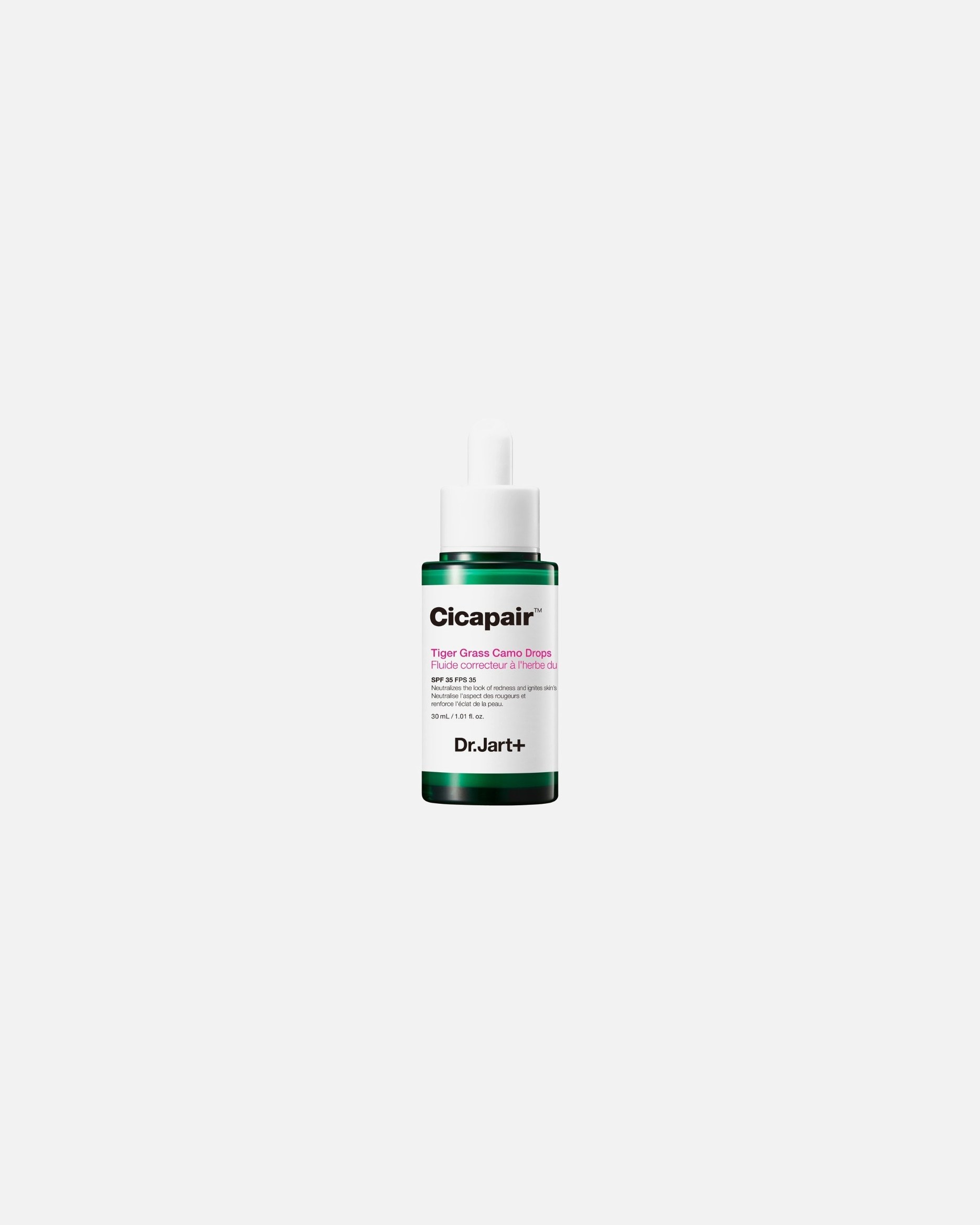 Dr. Jart+ maskuoklis „Cicapair™“ tigro žolės maskuojamieji lašai – 30 ml