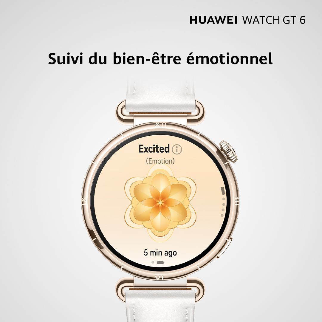 Smartwatch - HUAWEI - Watch GT6 - 46 mm - Zwart