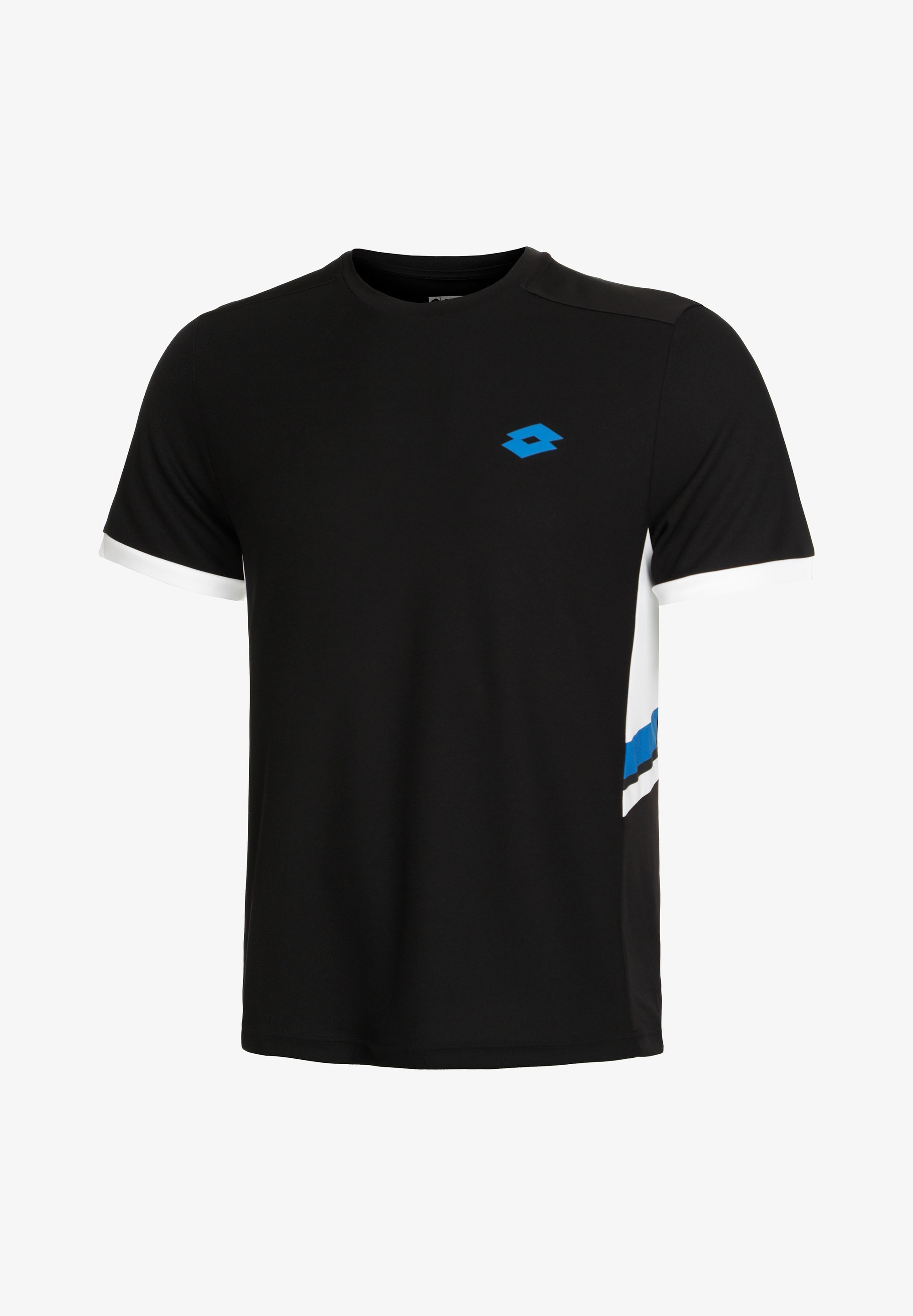 Lotto SQUADRA T-shirt - Sport T-shirt - volledig zwart