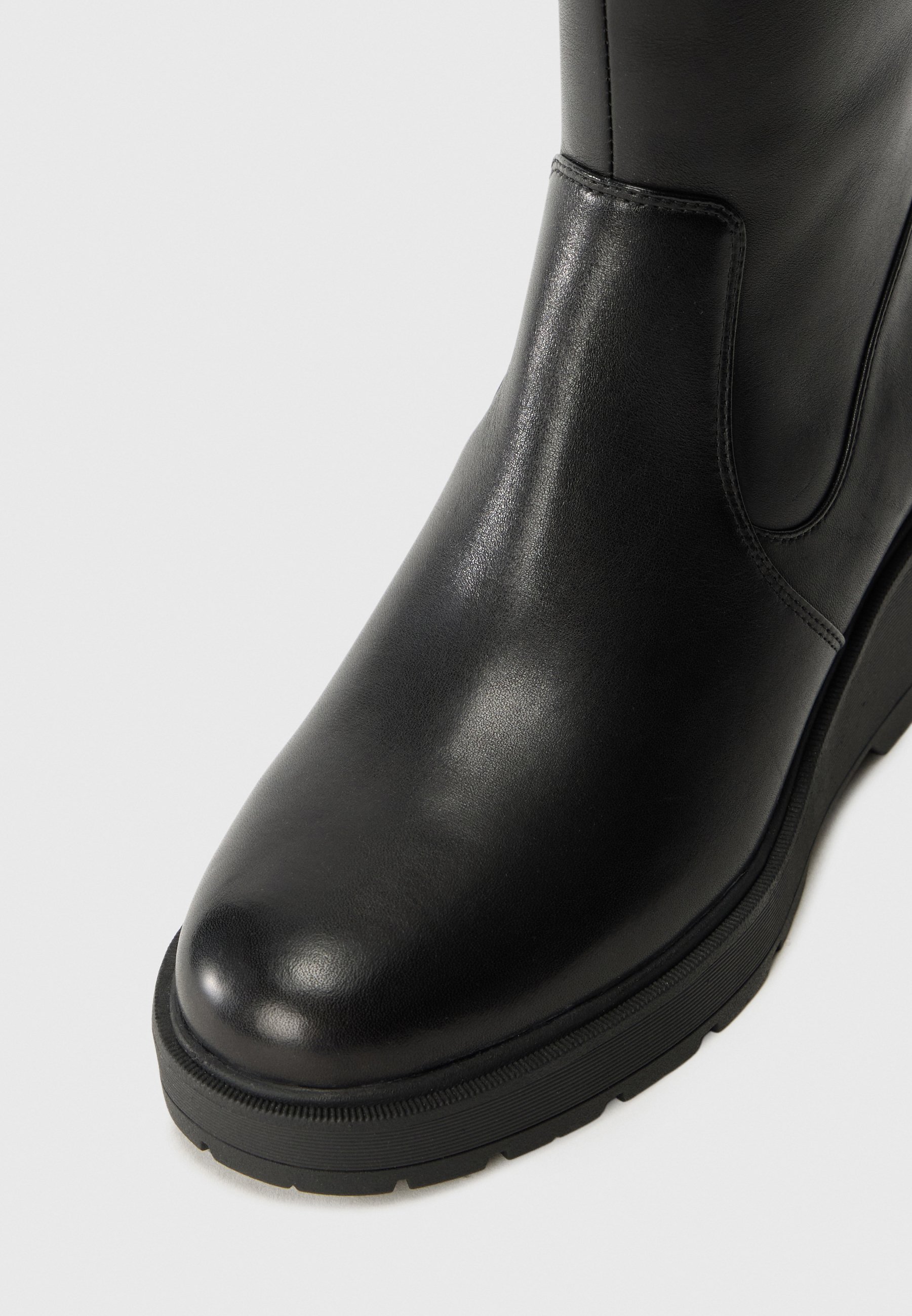 Geox MIEREILLE - Stivali con zeppa - neri