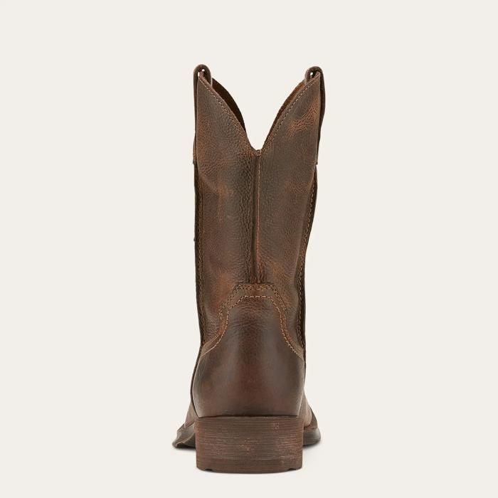 Stivali western Ariat Rambler in pelle intrecciata