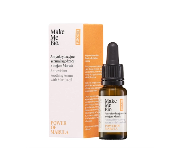 Make Me Bio Bloomi Power of Marula antyoksydacyjne serum łagodzące z olejem marula 15ml
