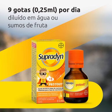 Supradyn-vitamiinit vauvojen kasvuun Protovit 15 ml 15 ml