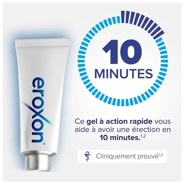 Eroxon StimGel - Gel Stimulant Érectile 4 Unidoses
