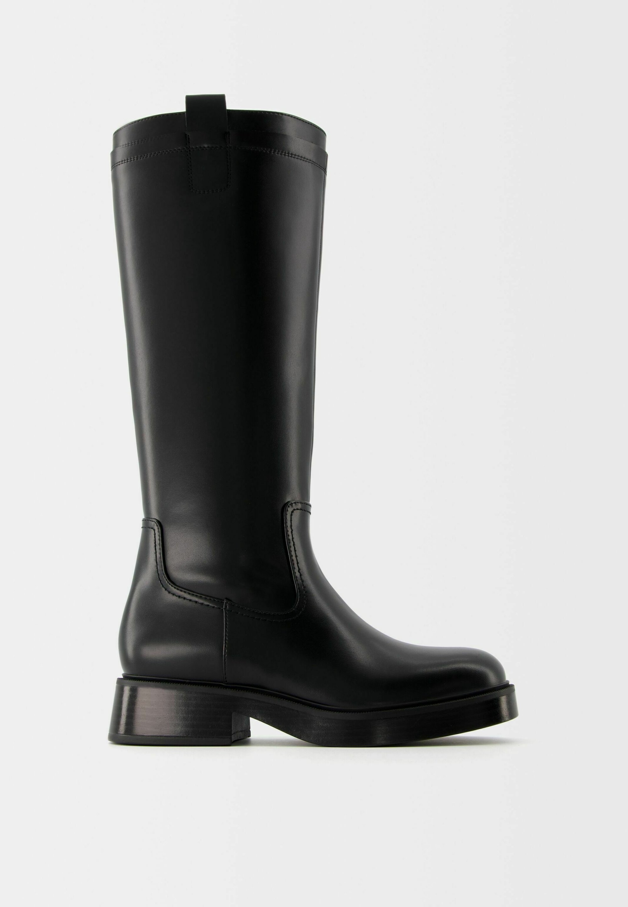 Stivali con plateau Bershka - neri