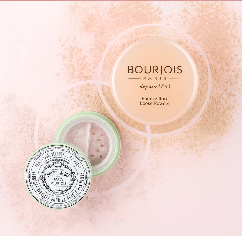 Bourjois Poudre de Riz de Java, púder absorbujúci kožný maz