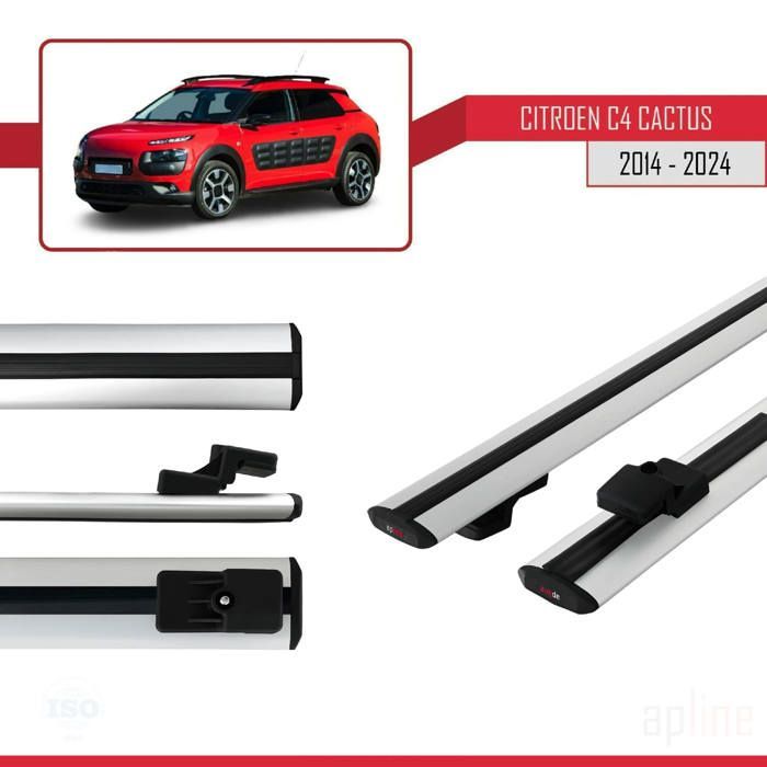 Dachgepäckträger - Citroën - C4 Cactus - Basismodell - Aluminium - Grau - Zuladung < 300 kg