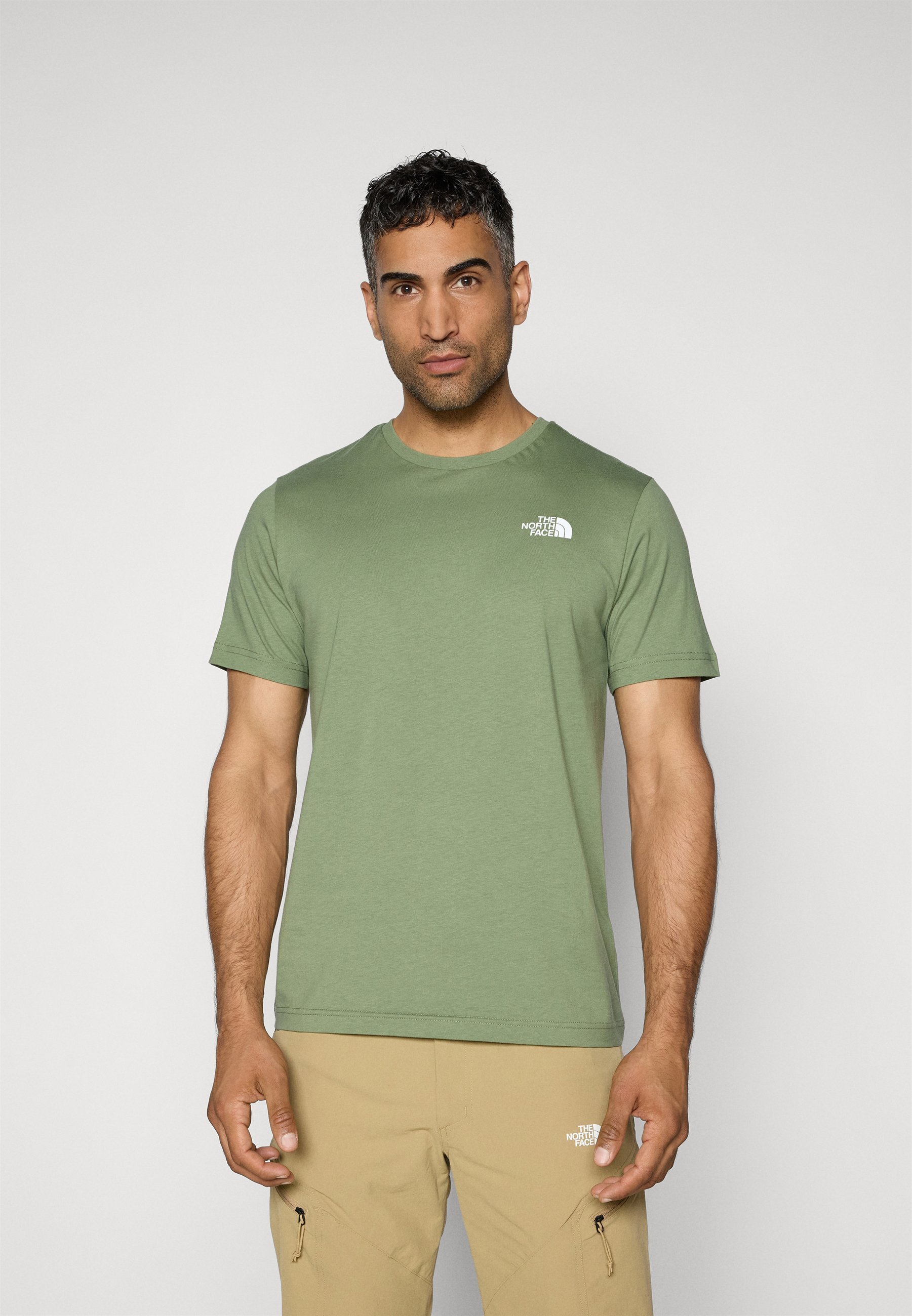 The North Face BOX CELEBRATION TEE - T-shirt met print - bark mist