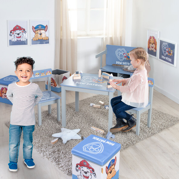 Παιδικό σετ καθισμάτων Paw Patrol, 2 καρέκλες