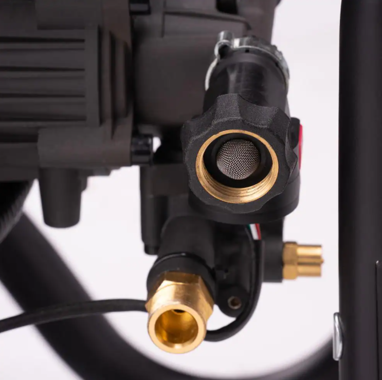 Lavadora de alta pressão DEWALT 3400 PSI 2,5 GPM com água fria e bomba de lóbulos axiais AAA