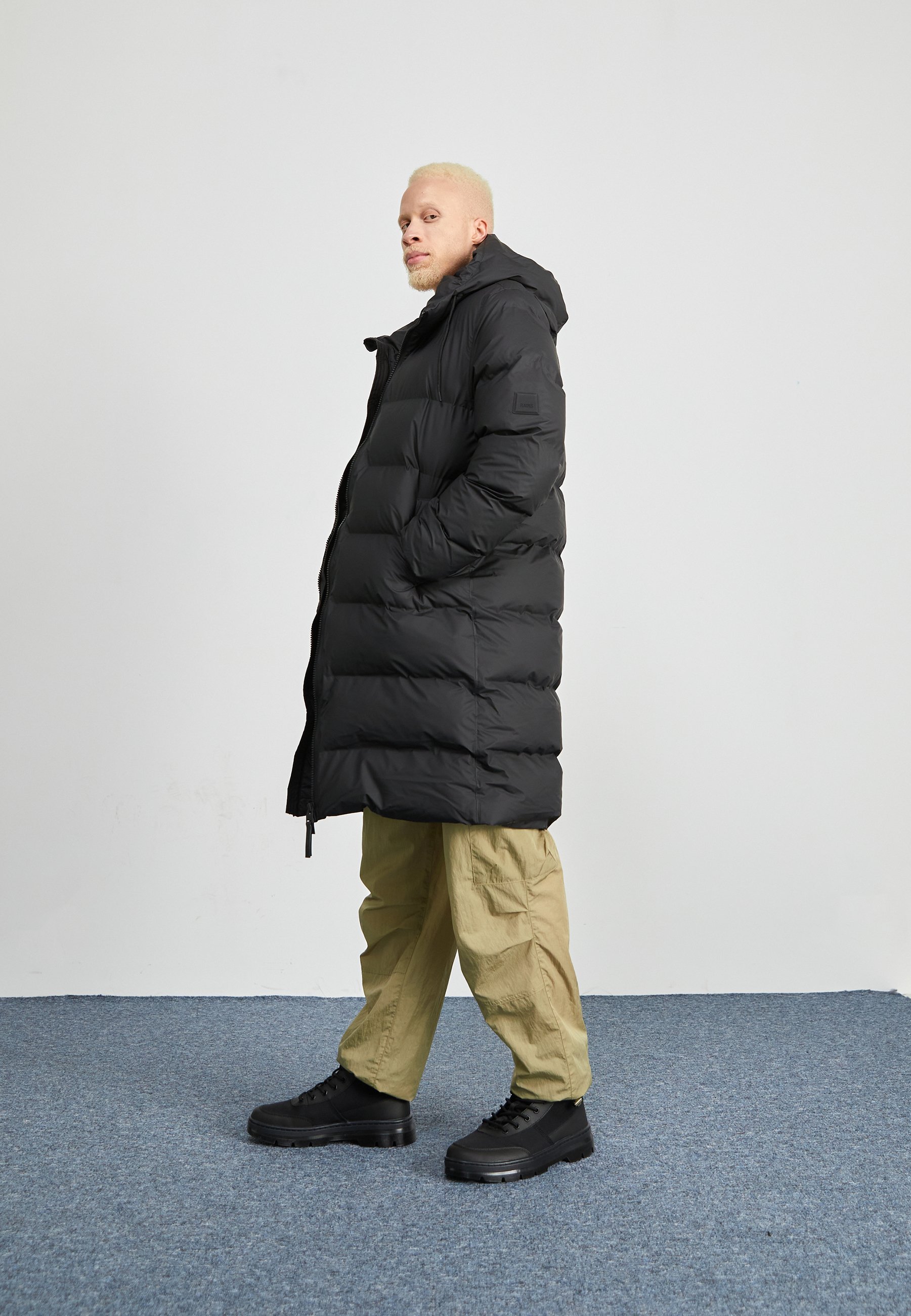 Rains ALTA PUFFER - Cappotto invernale - nero