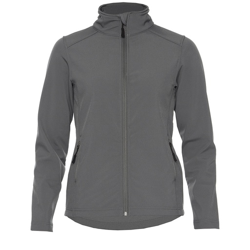  Chaqueta Soft Shell Hamer Para Chica Mujer Gildan (Carbón)