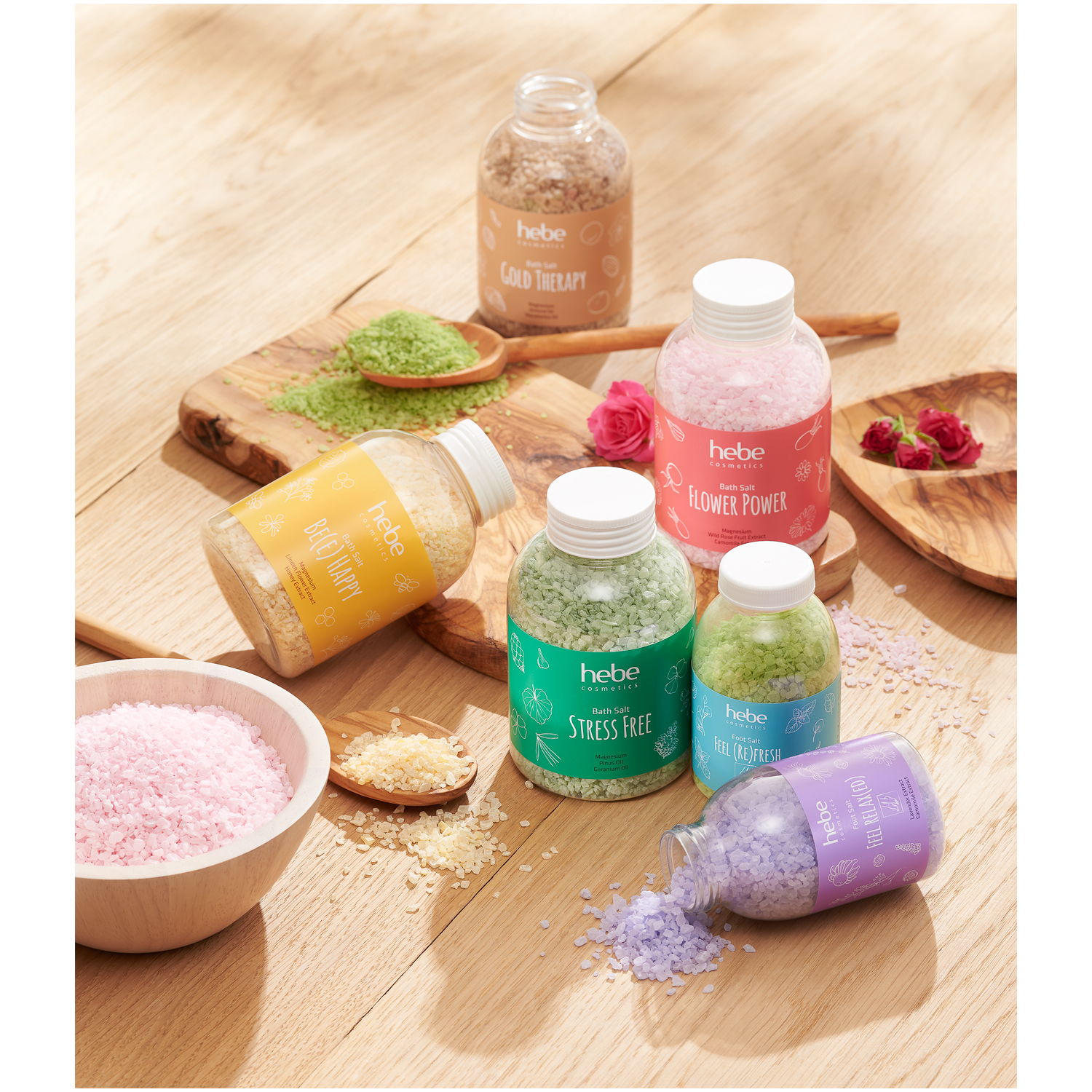 Sare de baie Hebe Cosmetics Stress Free