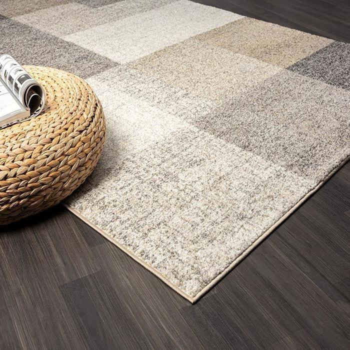 Tappeto per soggiorno - The Carpet PEARL - Moderno - Geometrico - Beige 240x330