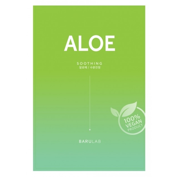 Barulab The Clean Vegan Mask - Aloe Vera - Rauhoittava