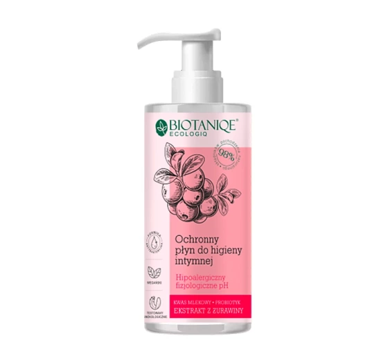 Biotaniqe Ecologiq ochronny płyn żurawinowy do higieny intymnej 300 ml