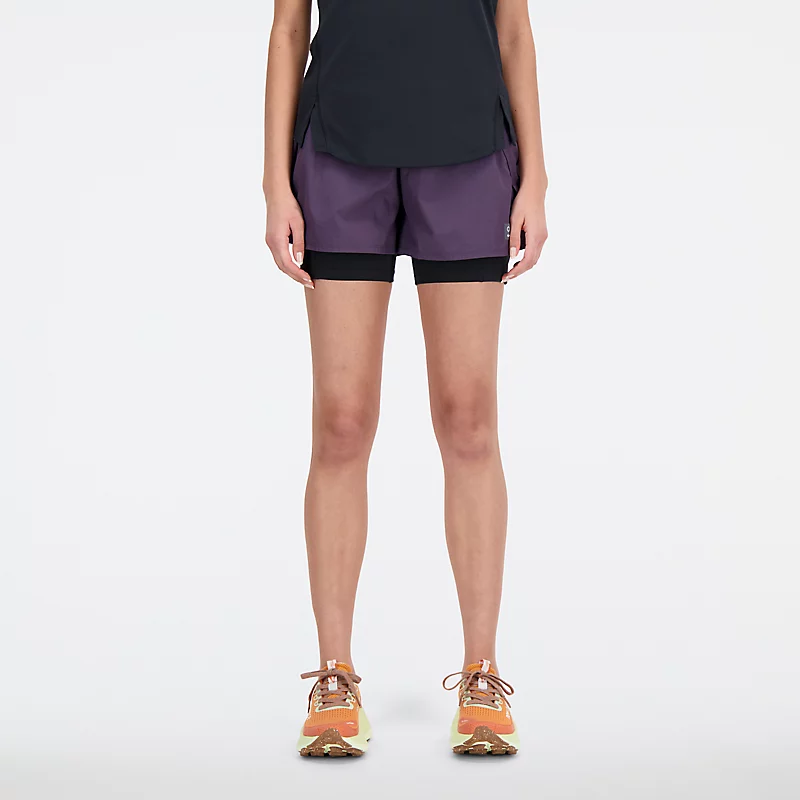Impact Run AT 2-in-1 Shorts für Damen – INTERSTELLAR