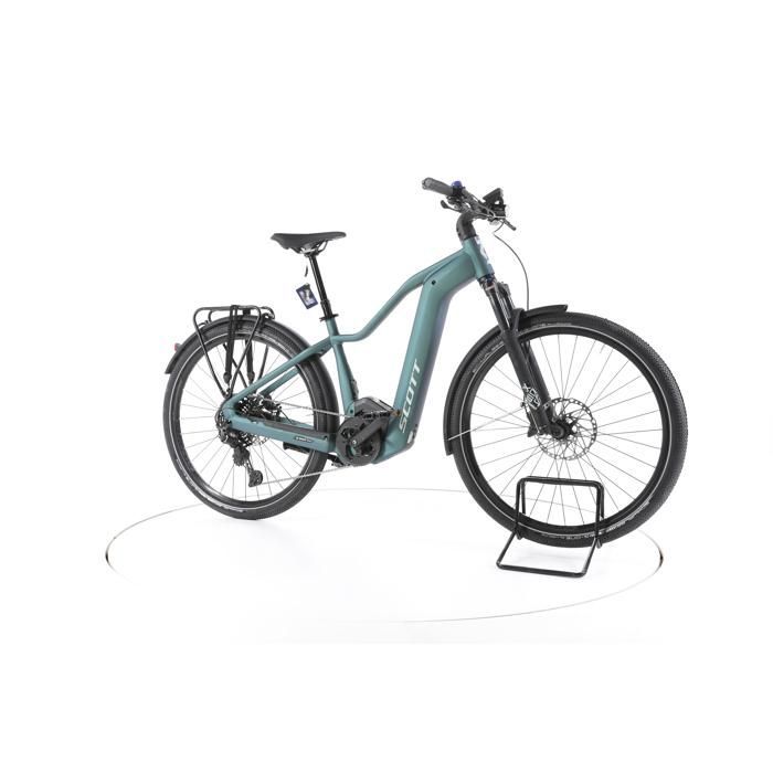 Bicicletta elettrica - Scott Axis eRide 30 - blu - Bicicletta elettrica da trekking - Bosch 750 Wh ricondizionata