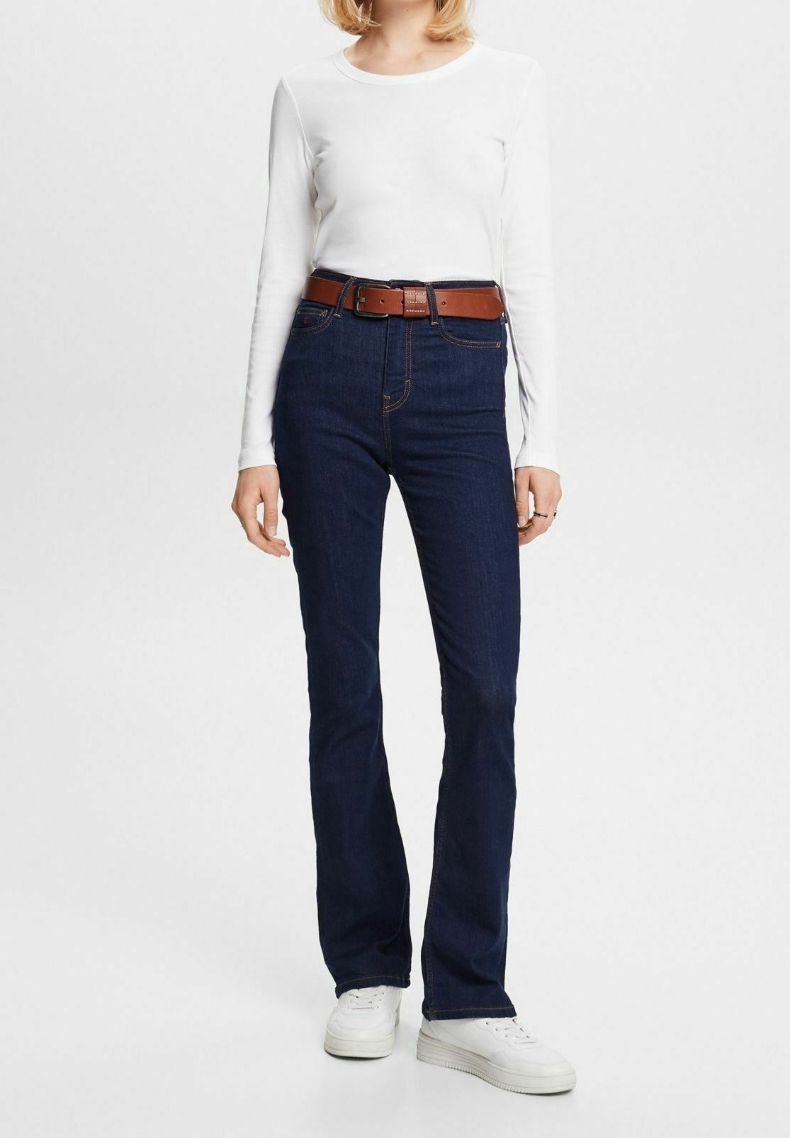Esprit Bootcut jeans - donkerblauwe denim