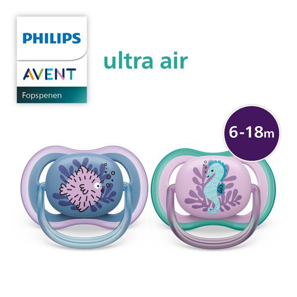 „Philips Avent Ultra Air 6-18M SCF085/61“ čiulptukas<br>