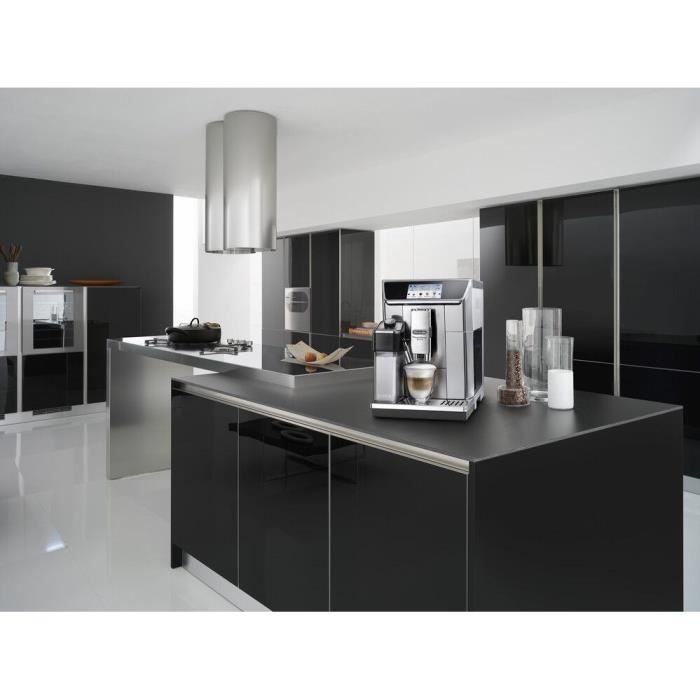 Cafetera espresso De'Longhi Primadonna Elite con molinillo - ECAM650.75.MS - 21 recetas - Acero inoxidable