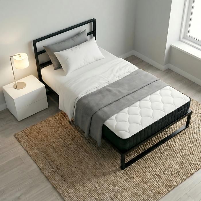 Matratze 80x200 | Dicke 16 cm | Ausgewogener Liegekomfort | Einzelmatratze | Memory-Schaum-Unterstützung | 2er-Set