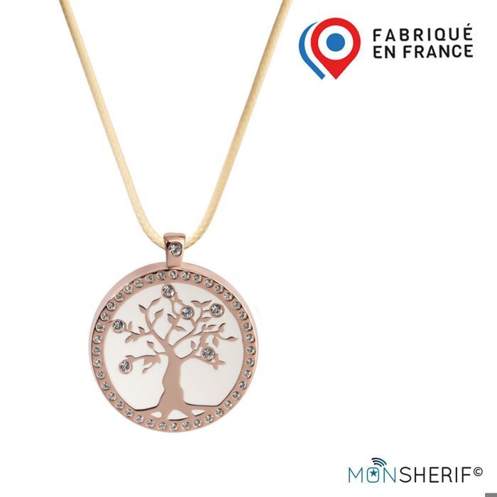 Bouton d'alerte + pendentif : Protection discrète – App gratuite, sans abo