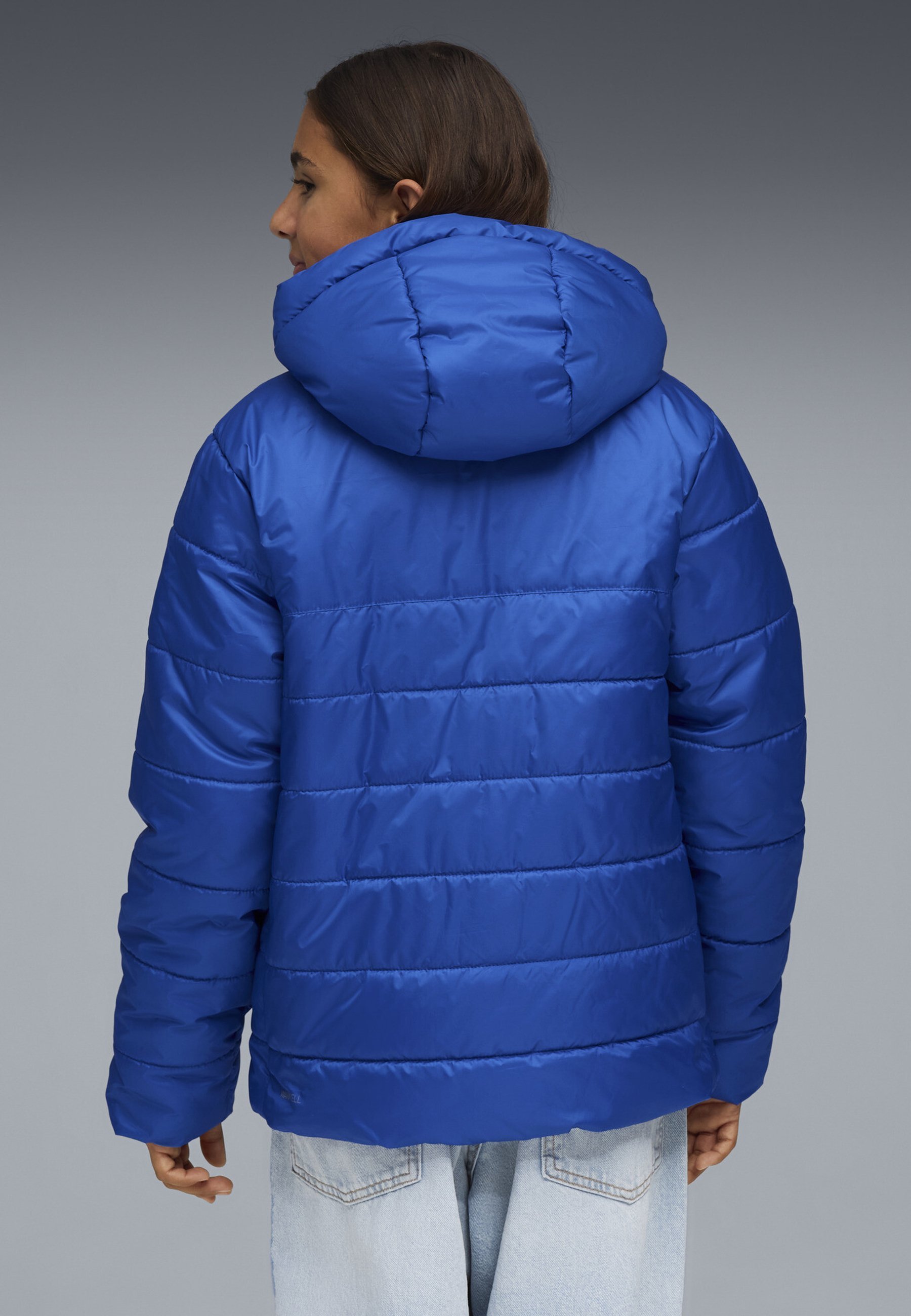 Puma HOODED PADDED - Kurtka zimowa - górski błękit