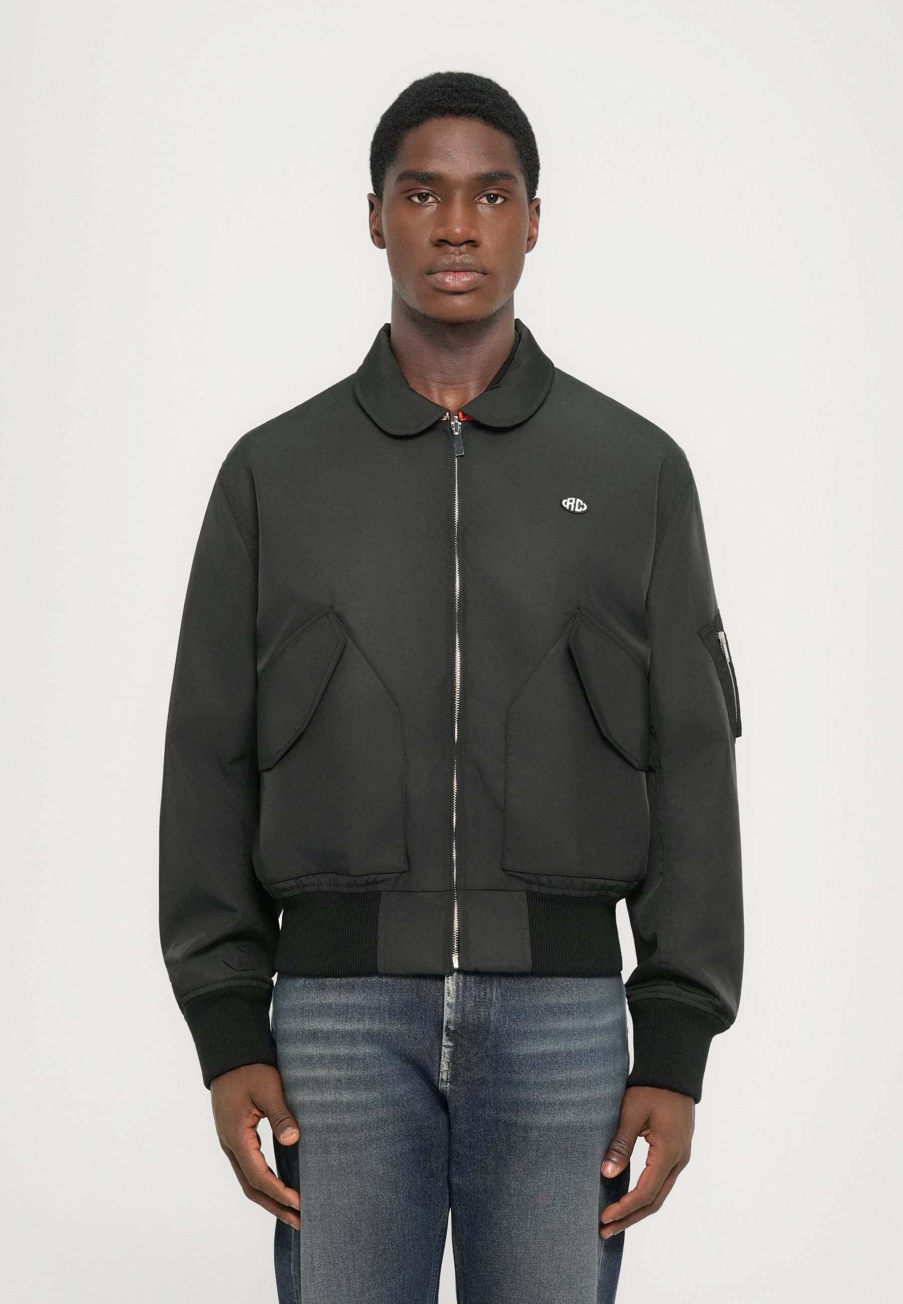 Blouson aviateur Roberto Cavalli - noir