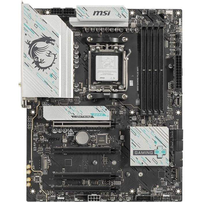 Moederbord - MSI - B850 GAMING PLUS WIFI AMD B850 Socket AM5 ATX
