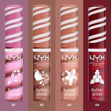Nyx Professional Makeup Lipgloss Butter Gloss Limited Edition -huulikiilto 1 kpl 1 kpl