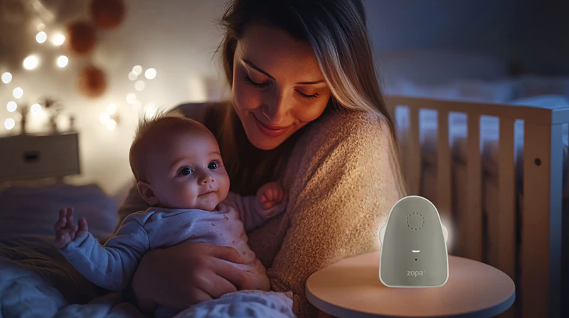 Monitor de áudio digital Zopa Watcher para bebês